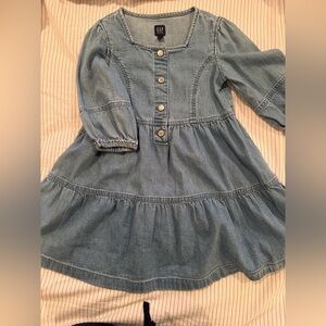 GAP Blue Denim Kids Dress